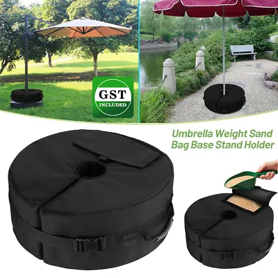 $21.06 • Buy Beach Sunshade Umbrella Weight Sand Bags Parasol Base Tent Stand Holders