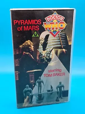 Doctor Who VHS Video Cassette Pyramids Of Mars Tom Baker • $10.09