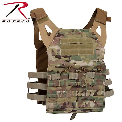 Rothco Lightweight Armor Plate Carrier Vest MulticamODCOYOTEBLACK • $57.99
