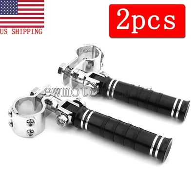 $58.63 • Buy Highway Crash Bar Foot Pegs Mount For Yamaha V-Star 650 950 1100 1300 Classic