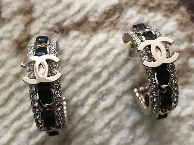 $320 • Buy Chanel Hoop Earrings