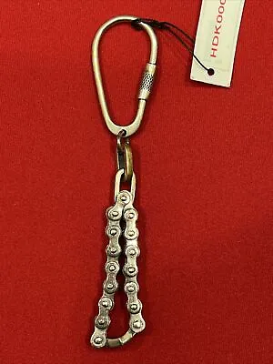 925 Sterling Silver Key Chain Holder MOD HARLEY DAVIDSON • $75