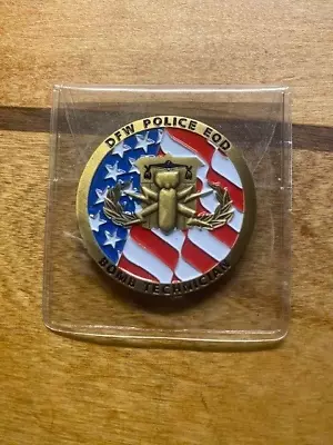 DFW Police EOD K9 Challenge Coin • $45