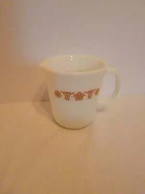 VINTAGE Corelle CORNING WARE PYREX BUTTERFLY GOLD CREAMER 3 /12   Tall • $18