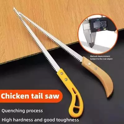 Outdoor Portable Hand Saw Tools Woodworking Reciprocating Wood Hacksaw Camping • £3.35