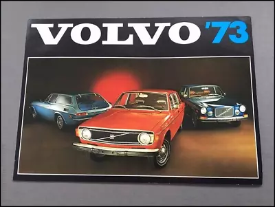 1973 Volvo Original Car Sales Brochure Folder - 164E 142 144 145 1800ES • $10.36