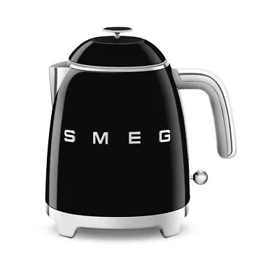 Smeg KLF05BLUK Retro Style Mini Jug Kettle In Black  • £79.99