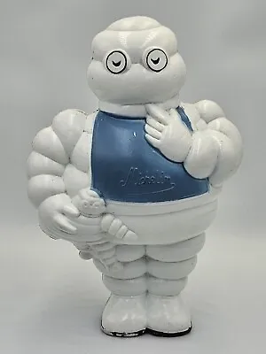 Michelin Man Baby Bibendum Vintage Squeeze Squeaky Toy Advertising Figure RARE • £99.99