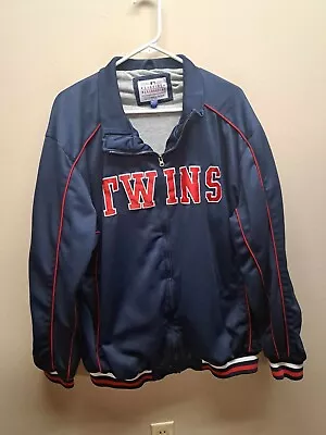 Minnesota Twins Baseball Heavy Track Jacket Men's XXL • $39.99