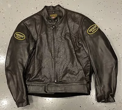 Vanson Leathers Cobra Motorcycle Jacket.  Size XL • $299