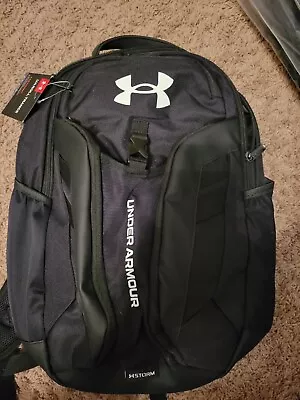 Under Armour UA Backpack School Laptop Bag Black NWT Free Ship • $39.99