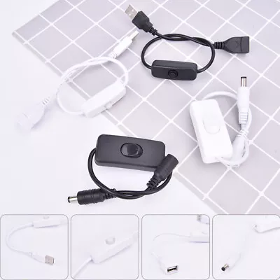 $3.01 • Buy Switched Mini USB (miniUSB) Extension Cable/lead M-F Inline Power ON/OFF SwitPI