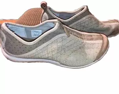 Merrell Lorelei Zip Deep Tan Womens Size 8.5 Slip On Comfort Shoe Leather 39 • $18