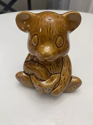 Vintage Honey Pot Bear Hand Painted Ceramic Made In Taiwan • $10