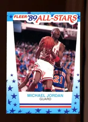 1989 Fleer Sticker Michael Jordan All-Star #3 • $11.99