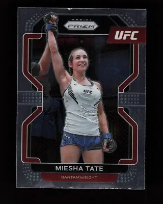 2022 Panini Prizm MIESHA TATE Rare UFC TRADNIG CARD Bantamweight #120 • $1.99