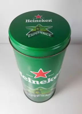 Genuine Heineken Experience Beer Tin Empty With Windmill Star Graphic 4 Mancave • $25