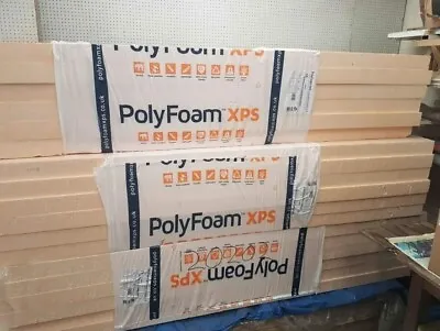 PolyFoam XPS Extra Floorboards L2500 X W600 X H75mm Insulation Sheets Birmingham • £375