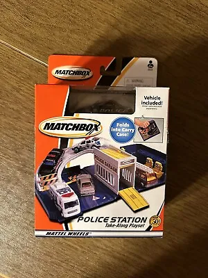 2001 Matchbox Police Station Take Along Playset New In Sealed Box. MintCondition • $18.45