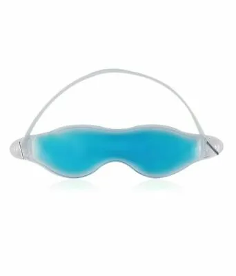 Cooling Gel Eye Mask Hot Cold Blue Pain Stress Relief Muscle Relaxing Sleep UK • £4