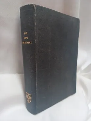 1941 New Testament Bible Latin Vulgate St. Anthony Guild Press Vintage Catholic • $39.99