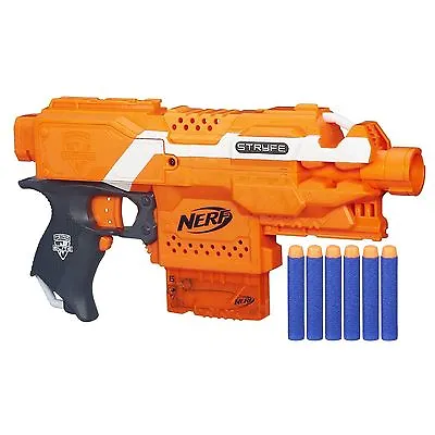 Nerf N-Strike Elite Stryfe Dart Blaster Orange ~ Discontinued • $189.95