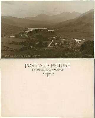 Capel Curig And Snowdon Judges 9232 Real Photo • £5.10