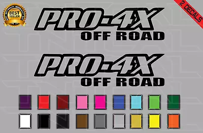 $16.16 • Buy PRO-4X Decal Set Fits: Nissan Titan Truck 4x4 Bedside Pro4x Vinyl Sticker X2