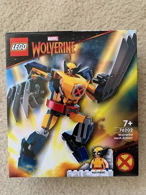 LEGO 76202 Marvel Super Heroes Wolverine Mech Armour - BRAND NEW SEALED - X-Men • $35