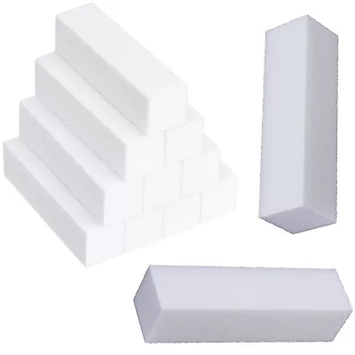 12 Nail Buffer Block 4-way 120 Grit Polishing Buffer Blocks For Manicure • £3.75