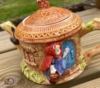£6 • Buy Little Red Riding Hood Teapot By Regency Fine Arts