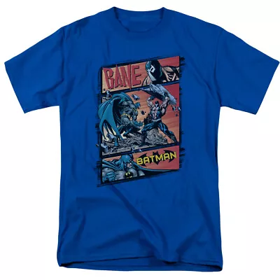 Bane Epic Battle T Shirt Mens Licensed Batman DC Comics Tee Royal Blue • $17.49