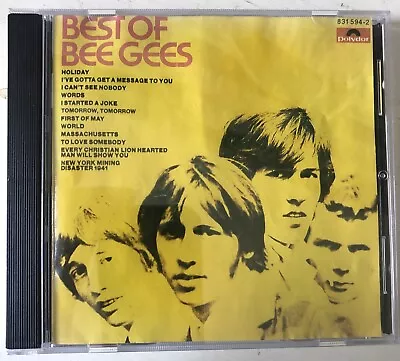 BEE GEES  Best Of Bee Gees Vol. 1  Rare 1987 12Trk Aust. CD  Holiday Words  • $10