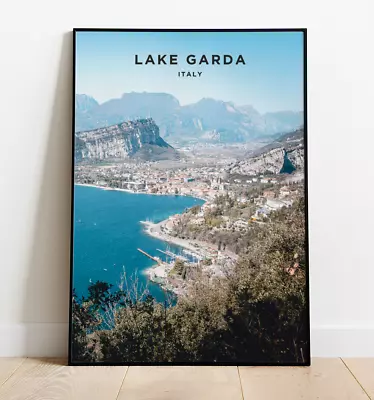Lake Garda Travel Poster Art Print Photo • £4.99