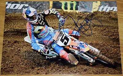 RYAN DUNGEY #1 Signed 12x18  Fox KTM Photo #10 - 4x SX Champion MX • $99.50