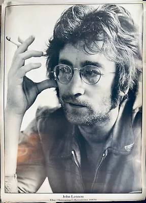 Vintage 90s John Lennon The Imagine Sessions 1971 Poster 25x35 LP0438 GB England • $38