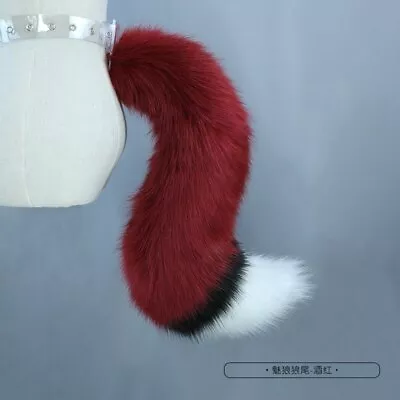 2023 Women Fox Ears Cat Tail Prop Handmade COSPLAY Accessories Hot • $85.80
