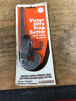 JIFFY Trap Setter & Yoke Victor Oneida Newhouse New In Package Old Stock • $44.99