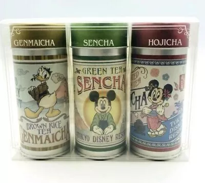 Tokyo Disney Resort Japanese Tea Can Set Limited To Japan/Mickey Minnie Donald • $39