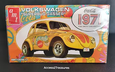 AMT Sealed Model Kit 1971 Volkswagen  Superbug Gasser  Coca Cola  VW #1284M/12 • $58.13