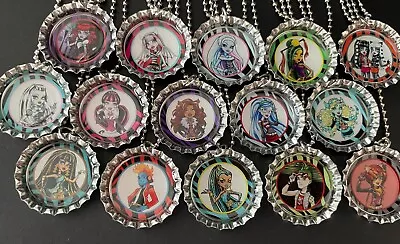 Monster High Themed Necklaces / 15 Party Favors / Friend Gift / Birthday /Easter • $30