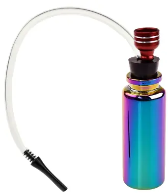 Rainbow Mini Water Pipe Hookah Smoking Tobacco Sheesha Stylish Pipes 4 Inch • $6.50