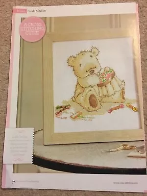 Lickle Ted Cross Stitch Chart (from A Magazine) Design By DMC • £1