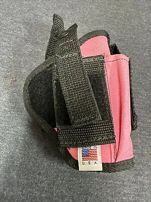 Pink Sports Pistol/Gun Holster W/Metal Belt Clip Maglight Pouch • $18