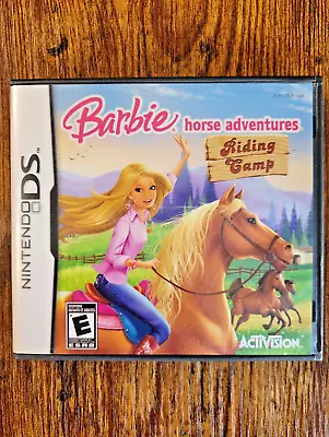 Barbie Horse Adventures: Riding Camp (Nintendo DS 2008) CIB Complete Game • £7.02