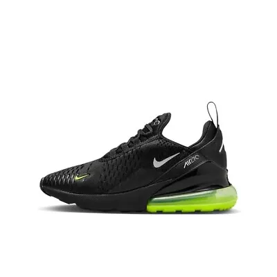 Nike Air Max 270 GS 'Black Volt' - FN3874 001 • $144.98