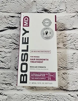 Bosley MD Women Minoxidil 2% Hair Regrowth Treatment 2 Month Supply • $6.37