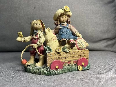 Rare San Francisco Music Box Figurine Marjorie Sarnat Love Is A Journey Together • $18.99