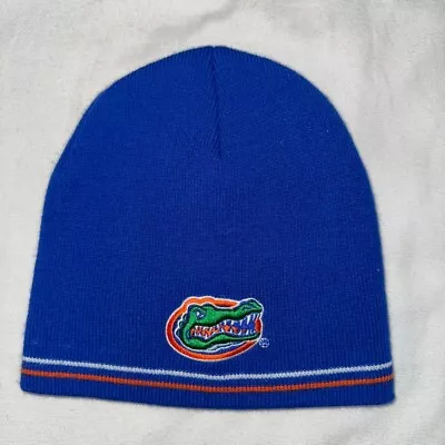 Florida Gators Colosseum Blue Beanie Hat Cap Adult Mens One Size Fitted Orange • $10