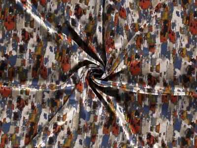 £14.39 • Buy Minerva Ponte Roma Double Stretch Knit Fabric Indigo - Per Metre